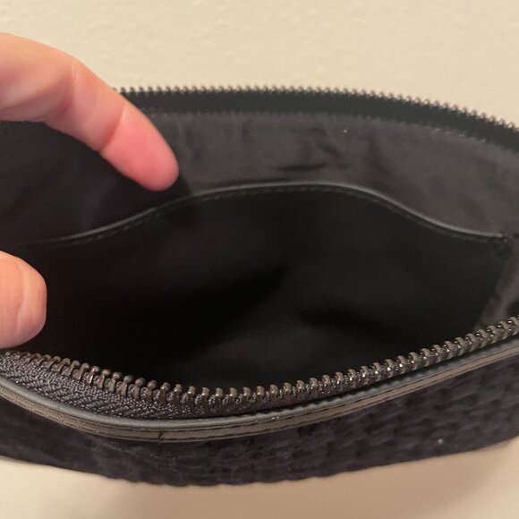 St.John Tweed Leather Evening Clutch - Picture 4 of 5